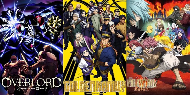 6 Popular Anime Recommendations 2018, Including GOLDEN KAMUY - VIOLET EVERGARDEN