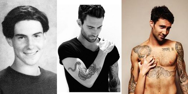 6 Transformasi Adam Levine, The Sexiest Man Alive!