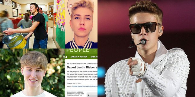 7 Aksi Paling Gila Dari Fans dan Haters Justin Bieber!