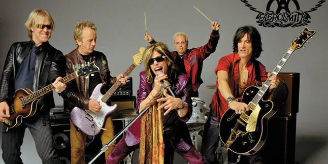 6000 Tiket Konser Aerosmith Terjual Dalam 2 Hari!