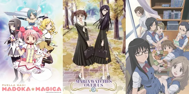 7 Anime Shoujo Ai Rekomendasi dengan Kisah Unik, dari Latar Belakang Sekolah - Perang Antar Planet