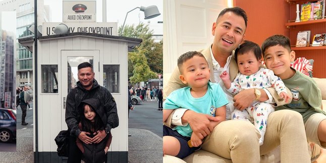 7 Male Artists Who Share Close Moments with Their Children, from Gading Marten to Raffi Ahmad