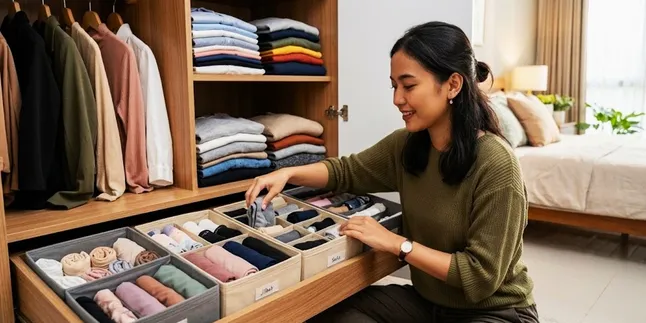 7 Ways to Organize Clothes in the Closet to Save Space and Make Them Easy to Find, Not Easily Messy