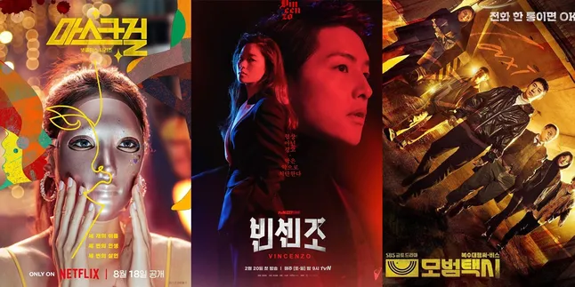 7 Drama Korea Dark Comedy yang Penuh Adegan Kejahatan - Misteri dan Thriller