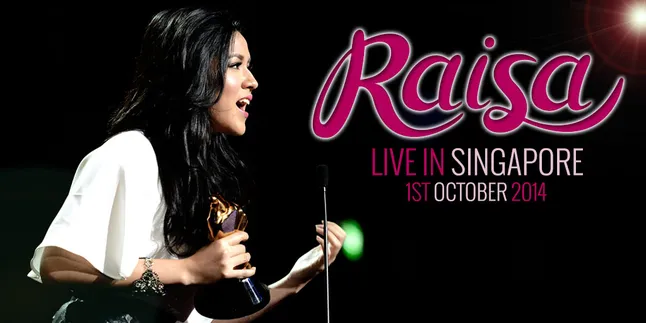 7 Fakta Menarik Jelang Konser Tunggal Raisa di Singapura