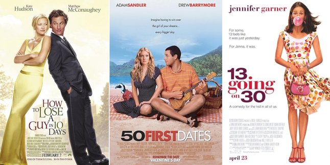 7 Romantic Comedy Movies from Hollywood Released in the 2000s, Presenting Sweet Stories Full of Laughter