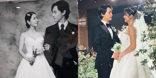 7 Pre-wedding Photos of Park Shin Hye & Choi Tae Joon that Became Wedding Decorations, Showing Their Backs and Carrying Each Other