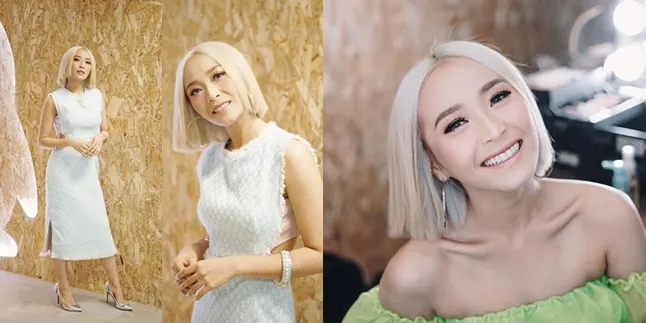 7 Foto Rinni Wulandari dengan Rambut Pirang dan Dipotong Pendek, Yay or Nay?