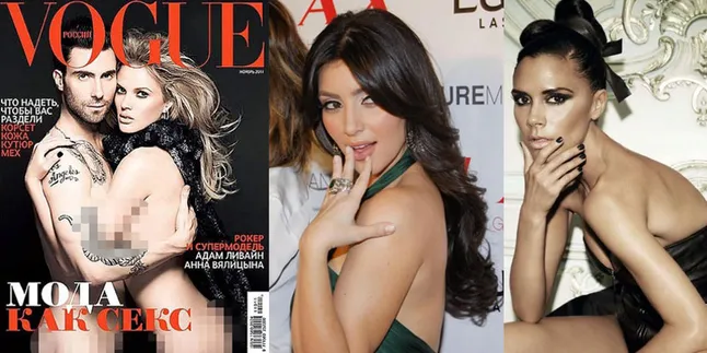 7 Musisi Yang Berpose Bugil Bareng Pasangannya