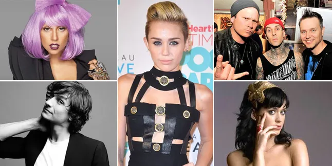 7 Musisi Yang Menemani Miley Cyrus Tampil Vulgar 7 Musisi Yang Menemani Miley Cyrus Tampil Vulgar