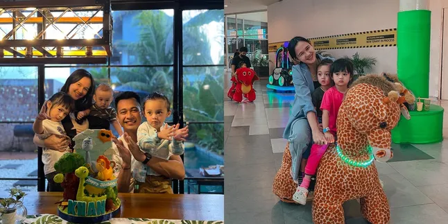 7 Potret 3 Anak Eza Gionino yang Good Looking dari Kecil, Nggak Kalah Memukau dari Ayah dan Ibunya