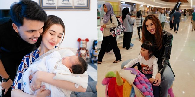 7 Potret Aaliyah Massaid saat Gendong dan Momong Anak Kecil, Terlihat Sabar - Auranya Keibuan