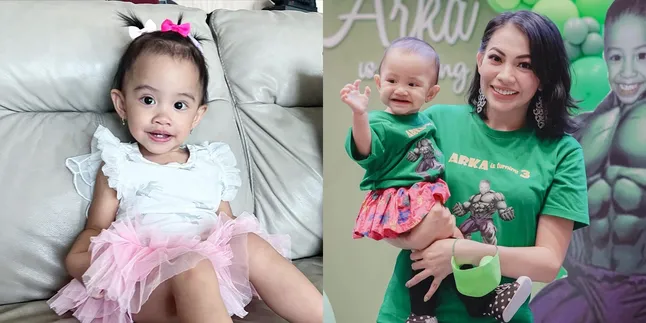 7 Potret Anak Bungsu Kezia Karamoy yang Jarang Tersorot, Umur Sudah 1 Tahun - Wajah Mirip Ibunya Banget