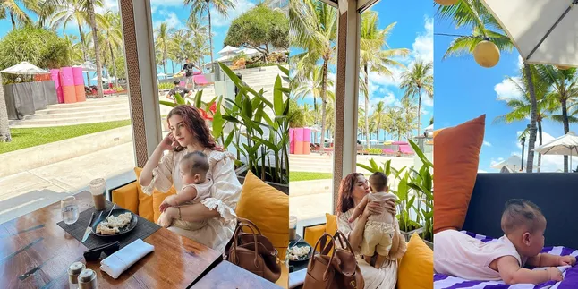 7 Potret Anak Kedua Tasya Farasya yang Wajahnya Juga Disembunyikan, Salfok Gemoy Banget