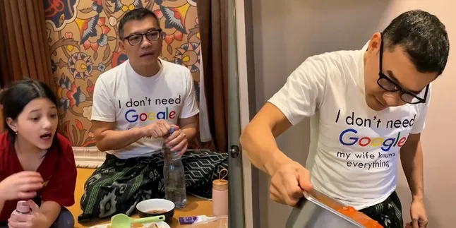 7 Potret Anang Hermansyah Buka Puasa Bersama Keluarga, Tampil Sederhana Bersarung dan Kaos yang Tulisannya Bikin Salfok 7 Potret Anang Hermansyah Buka Puasa Bersama Keluarga, Tampil Sederhana Bersarung dan Kaos yang Tulisannya Bikin Salfok