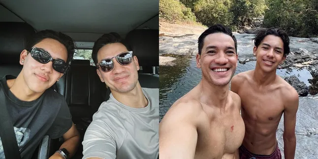 7 Potret Andrew White Bareng Anak Sulung, Kedekatannya bak Bromance