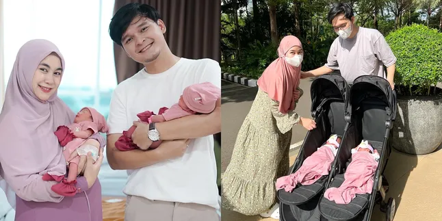 7 Potret Bahagia Anisa Rahma Bersama Baby Twins, Sebut Masih Kayak Mimpi - Kompak Momong Anak Bareng Suami