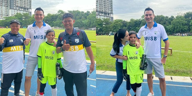 7 Portraits of Arjuna, Titi Kamal's Son, Becomes a Goalkeeper and Achieves a Great Victory