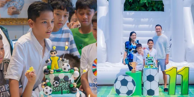 7 Potret Arjuna di Perayaan Ultahnya yang ke-11 Tahun, Pesona dan Aura Gantengnya Kuat 7 Potret Arjuna di Perayaan Ultahnya yang ke-11 Tahun, Pesona dan Aura Gantengnya Kuat
