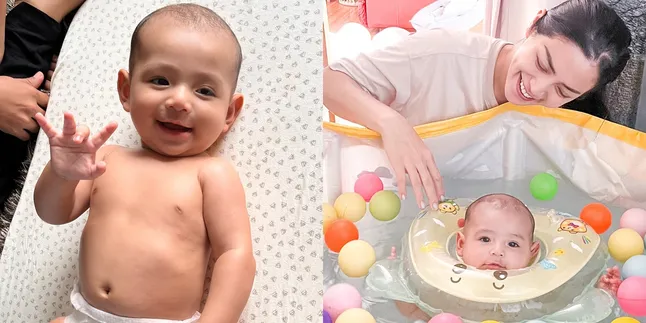 7 Potret Baby Don Anak Jessica Iskandar dan Vincent Verhaag di Usia 5 Bulan, Punya Senyum Memikat