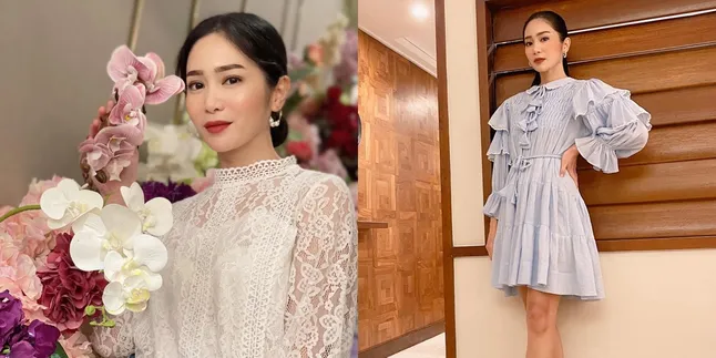 7 Potret Bunga Zainal yang Kerap Bikin Iri, Langsing - Gaya bak Anak Muda Meski Punya 2 Anak