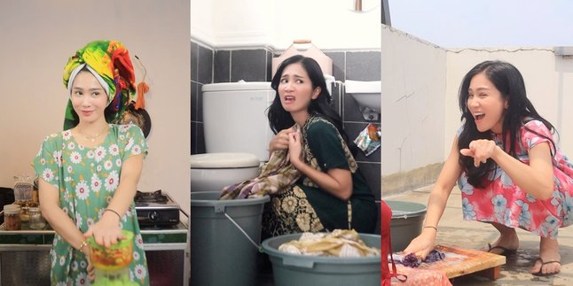 7 Portraits of Bunga Zainal that Now Often Make Content for Moms, Very Entertaining