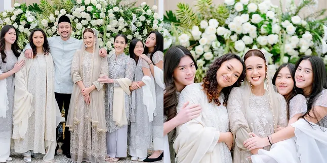 7 Potret Cantik-Cantiknya 4 Anak Tora Sudiro di Pengajian Jelang sang Kakak Nikah, Semua Tampil Kompak
