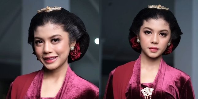7 Beautiful Portraits of Gendis, Arzeti Bilbina's Daughter, Wearing Kebaya and Sanggul, Radiating Javanese Woman's Aura