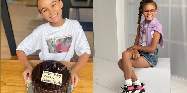 7 Photos of Chloe Putri Melaney Ricardo who is now 10 years old, Getting Skilled at Posing like a Model