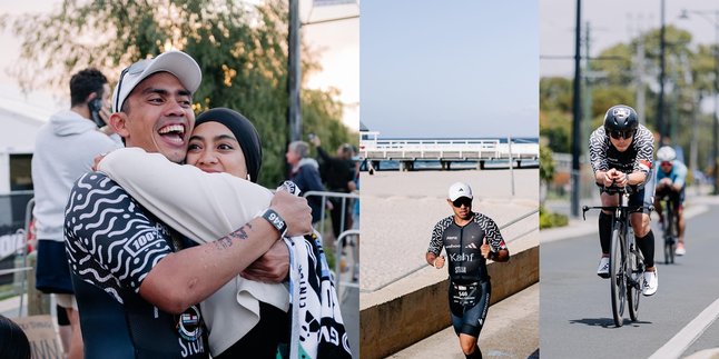 7 Portraits of Ditto Percussion, Ayudia Bing Slamet's Husband, Participating in Triathlon in Australia, Taking Almost 12 Hours