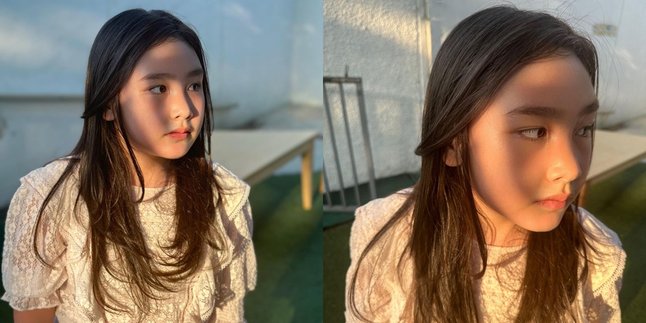 7 Portraits of Eleeya, Celine Evangelista's Daughter with Dirly Idol, who is now 11 Years Old, with an Ideal Body - Beautiful Appearance