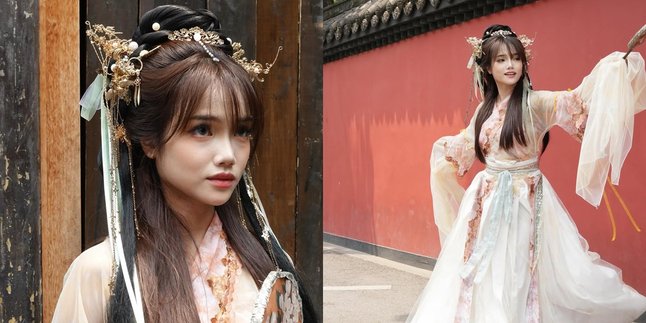 7 Photos of Fuji Looking Enchanting in Hanfu, Like a Princess from a Chinese Drama