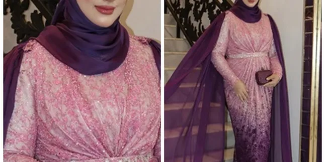 7 Potret Gaya Mewah Tasyi Athasyia di Kondangan, Outfit Total Rp16 Juta!