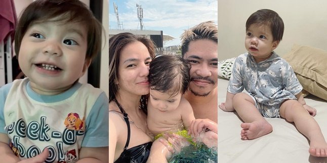7 Adorable Portraits of Baby Jerome, Sheila Marcia's Handsome Fourth Child - Said to Resemble a Doll