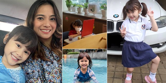 7 Photos of Brie Putri Acha Septriasa's First Day at School in Jakarta, Looking Beautiful in Uniform