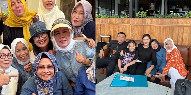 7 Rarely Seen Portraits of Anang Hemansyah's Mother, Celebrating Birthday with Bestie