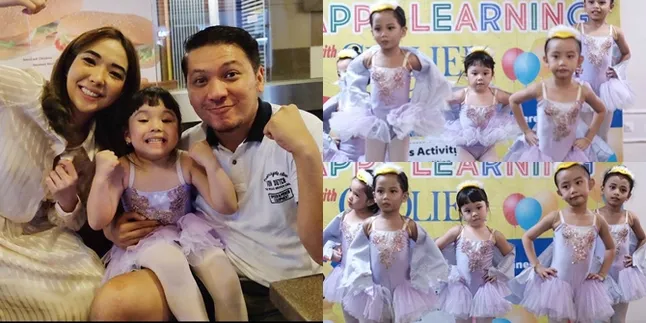 7 Potret Imutnya Gempi Pentas Balet, Ada Gisel - Gading Datang & Foto Bareng