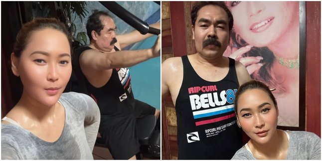 7 Photos of Inul Daratista and Adam Suseno Working Out, There’s a Surprising Element That Makes Netizens Lose Focus