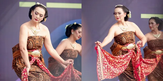7 Potret Ira Wibowo Kenakan Pakaian Jawa Sambil Menari Tradisional, Cantik Bersanggul - Aksinya Banjir Pujian