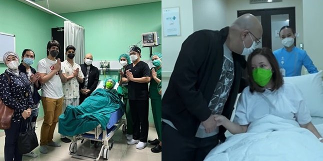 7 Photos of Irwan Mussry Staying by Maia Estianty's Side Who Will Undergo Surgery, Giving Comfort - Keep Holding Your Wife's Hand