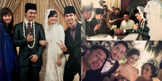 7 Vintage Portraits of Raffi Ahmad Accompanying His 2 Siblings on Their Wedding, Becoming a Guardian at a Young Age