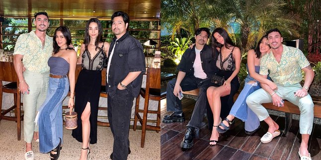 7 Portraits of Jessica Iskandar and Husband Double Date with Brother, Watching Horror Movies - Like Teenagers Dating