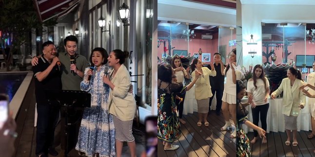 7 Portraits of Jessica Mila at In-Laws Wedding Anniversary, Gracefully Dancing Batak Dance