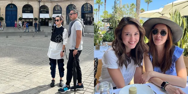 7 Potret Julie Estelle Jalan-Jalan di Prancis Bareng Keluarga - Ada Cathy Sharon Juga, Tapi Vibes bak Lagi Honeymoon
