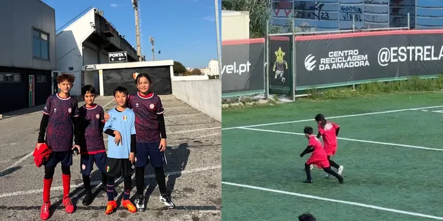 7 Potret Kala Anak Zaskia Adya Mecca yang Aksi Sepak Bolanya Dipuji, Dapat Tawaran 2 Club dari Inggris dan Portugal