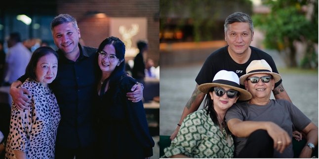 7 Snapshots of Gading Marten's Togetherness with Anna Maria, Roy Marten's Wife, as Harmonious as a Mother and Biological Child