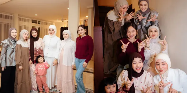 7 Photos of the Mamayu Artist Gang's Togetherness During Iftar, Showcasing Their Closeness and Fun