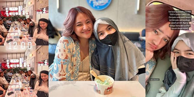 7 Portraits of Marshanda's Togetherness with Sienna who is now wearing a hijab, Mother and Daughter are Equally Beautiful