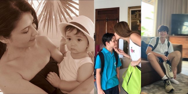 Now the Youngest is Growing Up, Here are 7 Pictures of Tamara Bleszynski's Togetherness with Kenzou from Time to Time