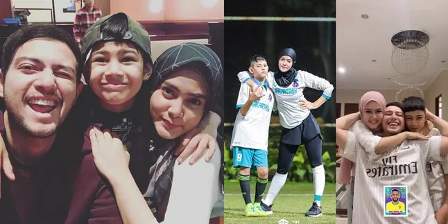 7 Potret Kedekatan Arsen Anak Rifky Balweel dengan Ibu Sambungnya, Malah Terlihat bak Kakak Adik